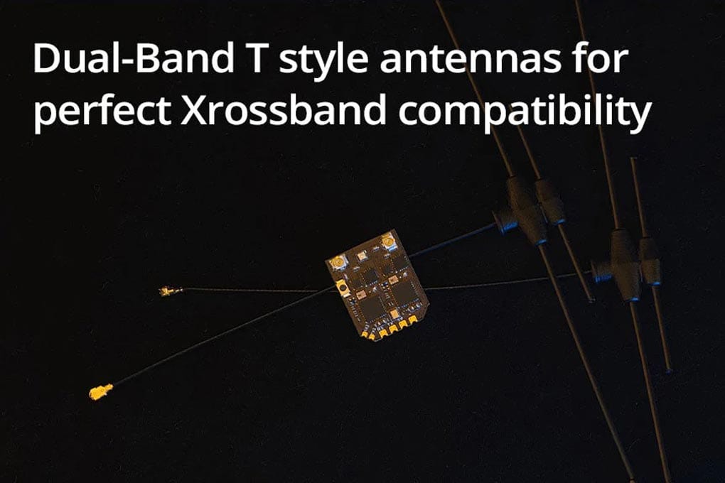 Dual-band T style antennas