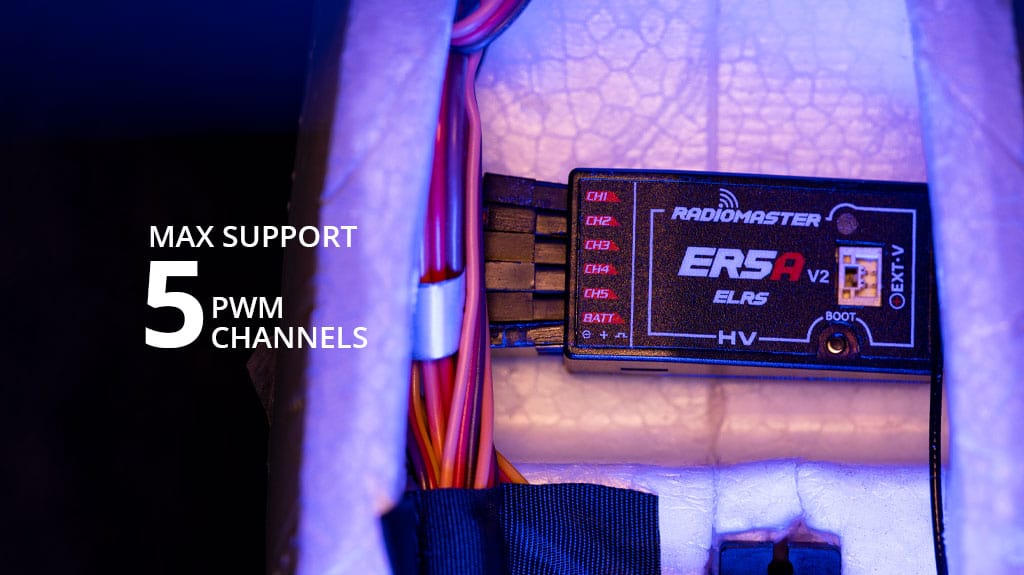 Supports 4 PWM Channels