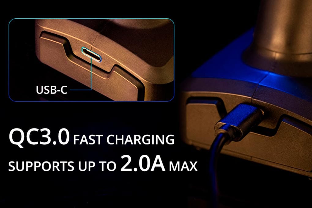 QC3.0 USB Fast Charging