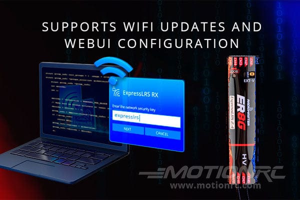 Supports Wi-Fi Updates and WEBUI Configuration