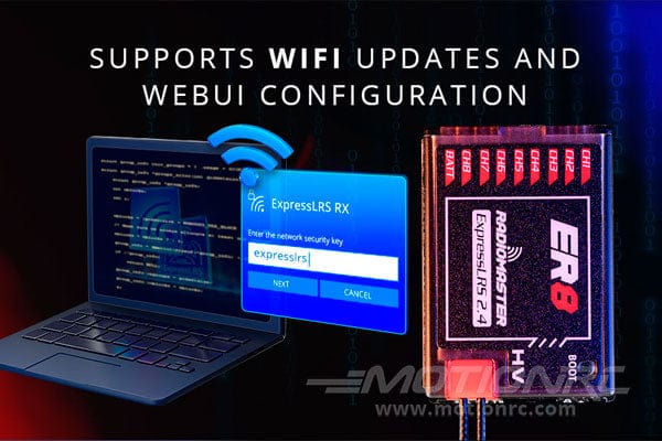 Supports Wi-Fi Updates and WEBUI Configuration