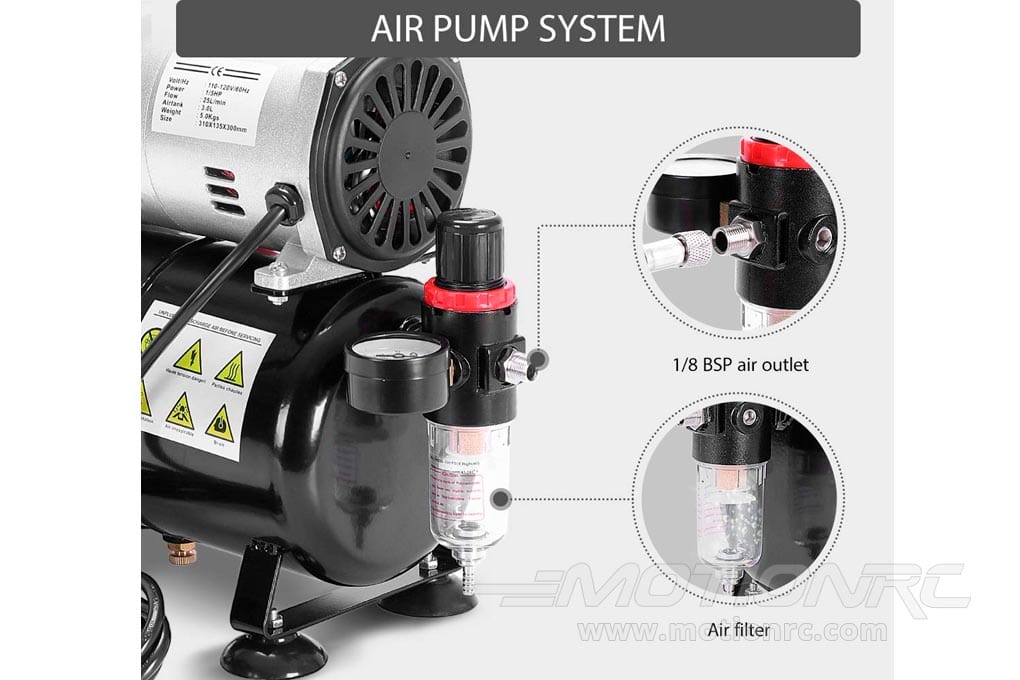 Moisture Trap and Air Filter