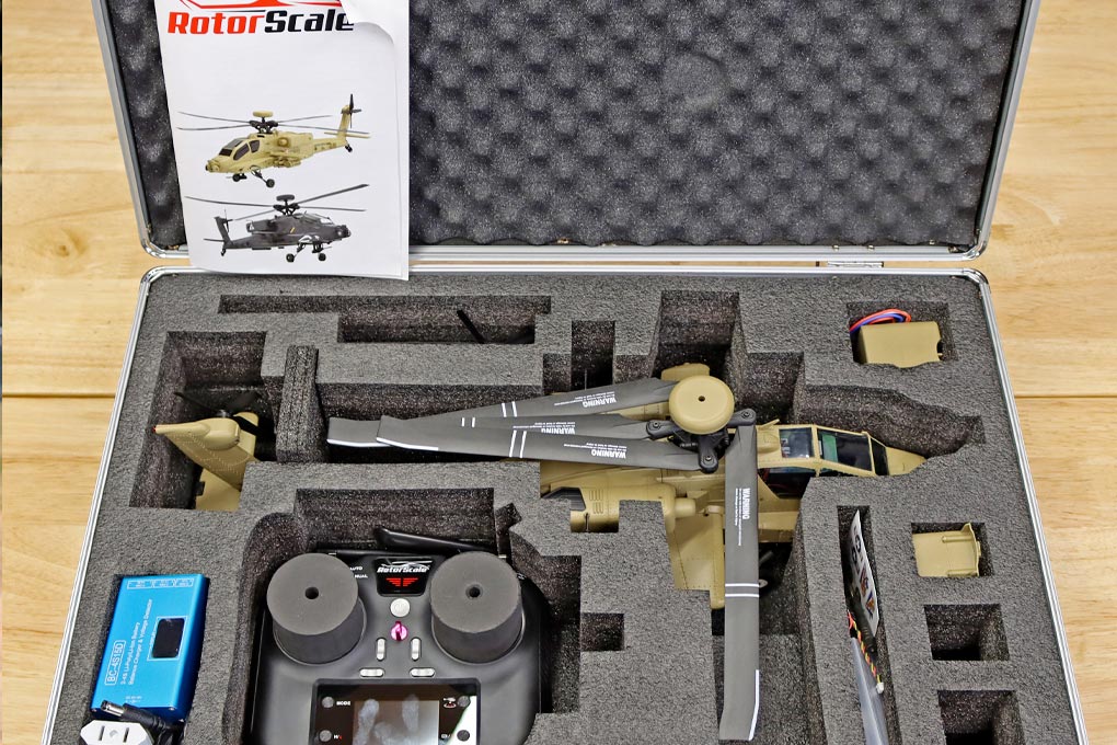Heavy-Duty Aluminum Carry Case Included