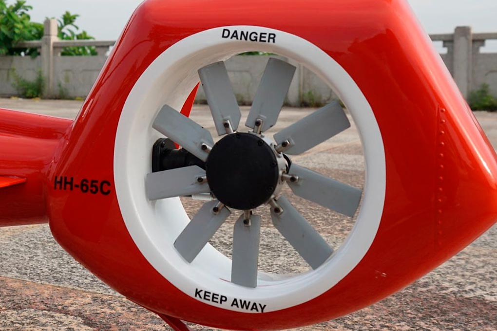 Fully Functional Fenestron Tail