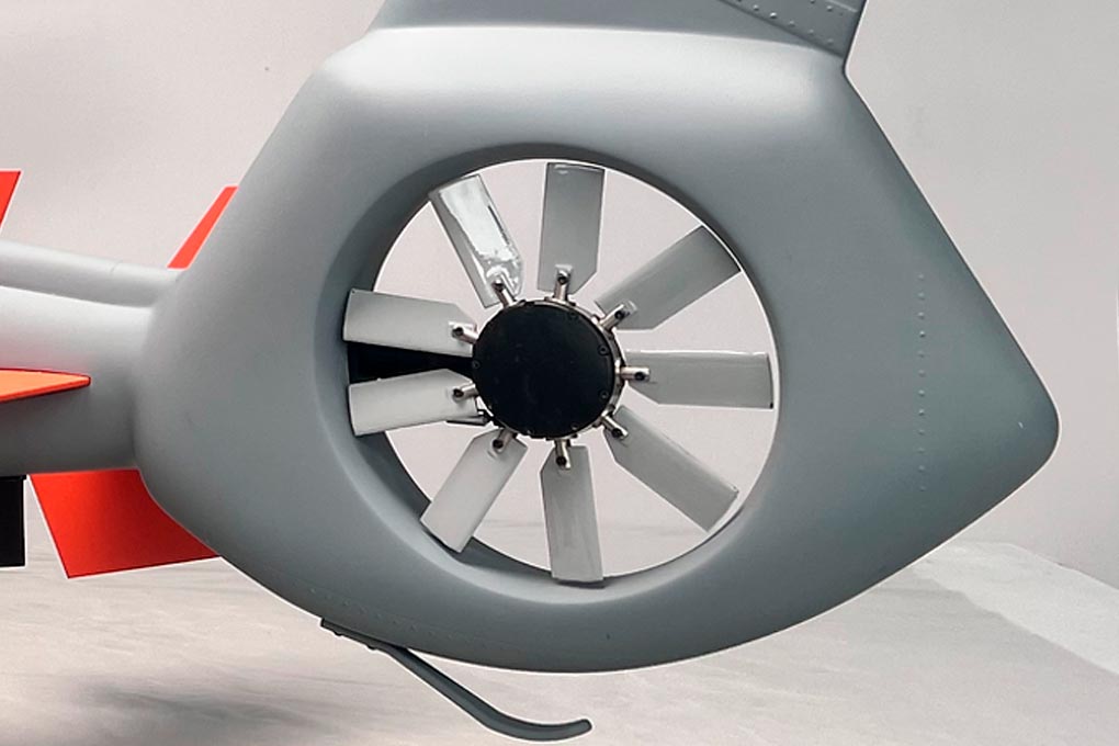 Fully Functional Fenestron Tail
