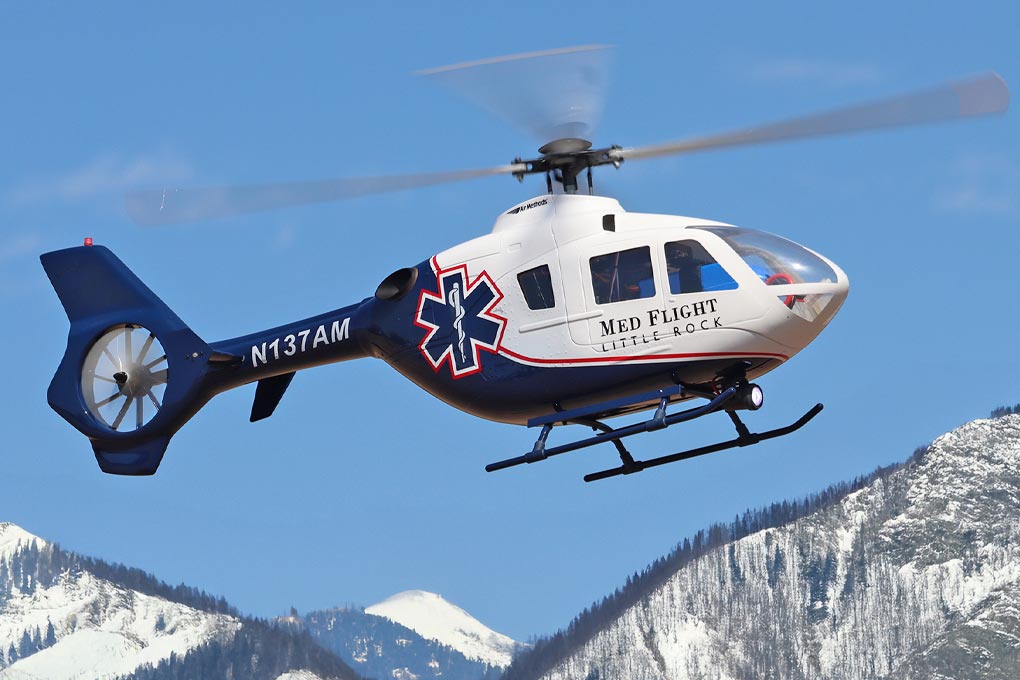 Authentic EC-135 Scale Presence