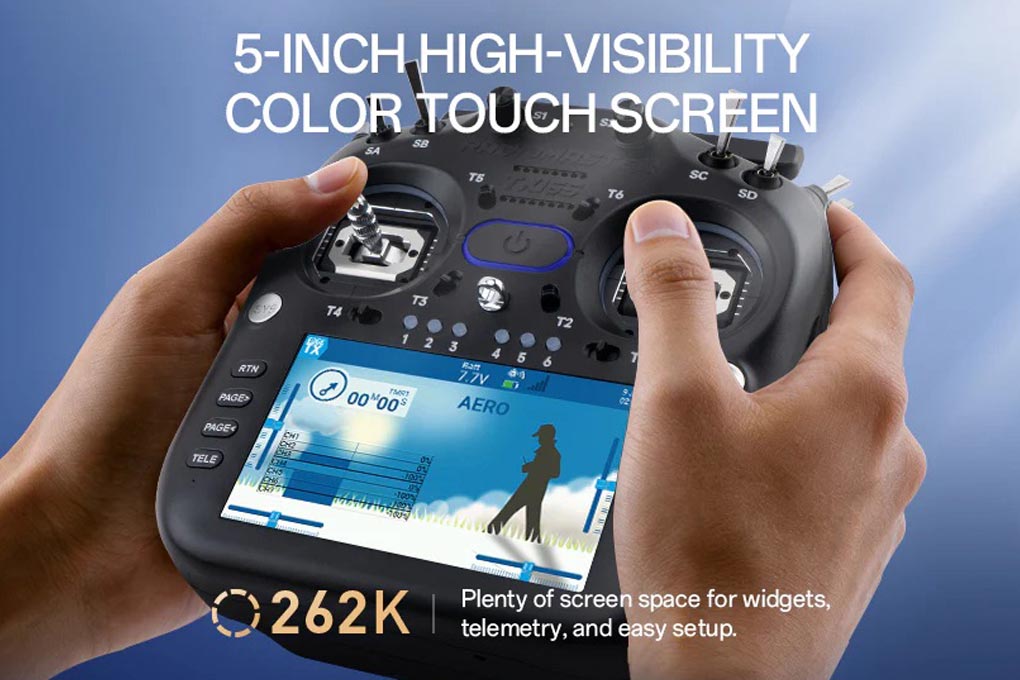5.0” IPS Touchscreen