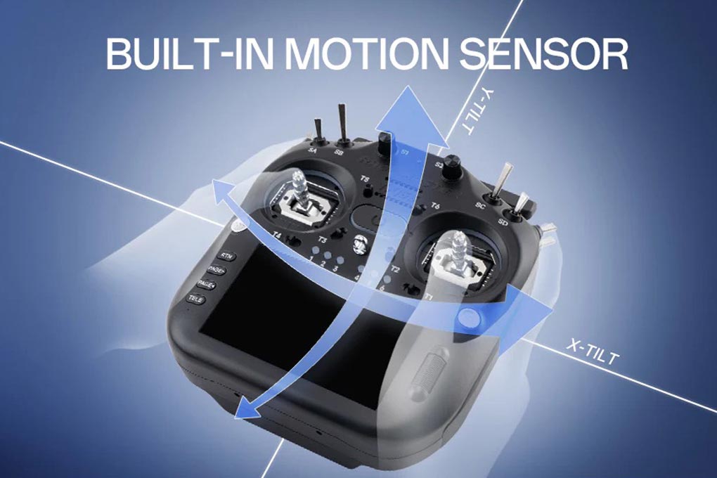 Built-In Motion Sensor