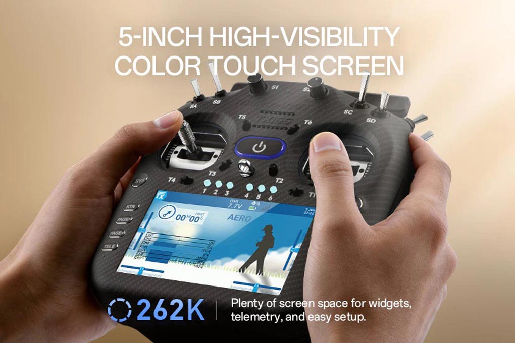 5.0” IPS Touchscreen