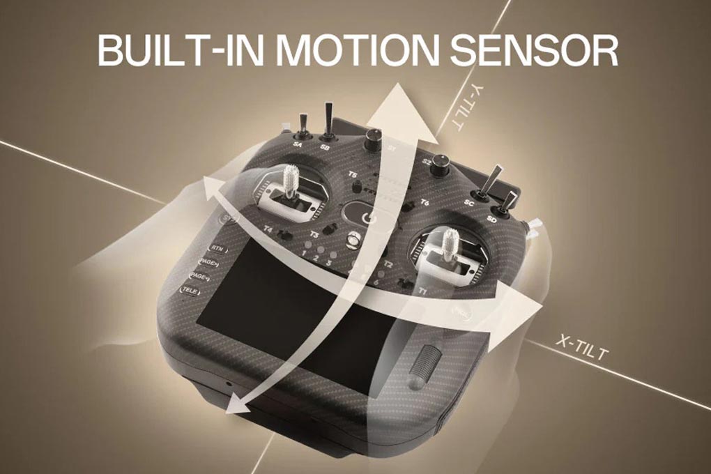 Built-In Motion Sensor