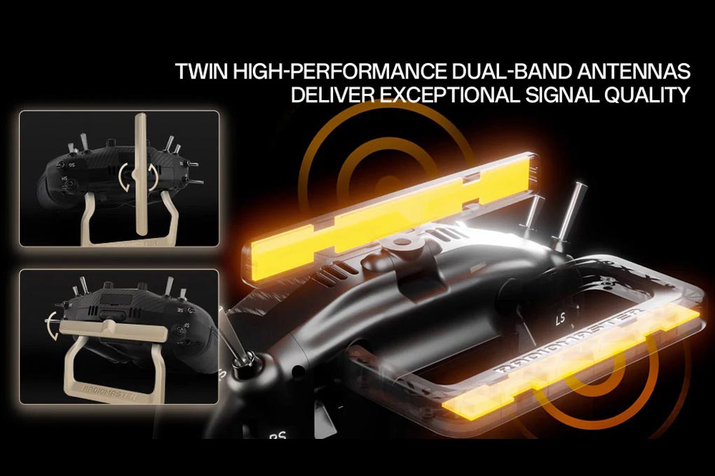Dual-Band Folding Antennas