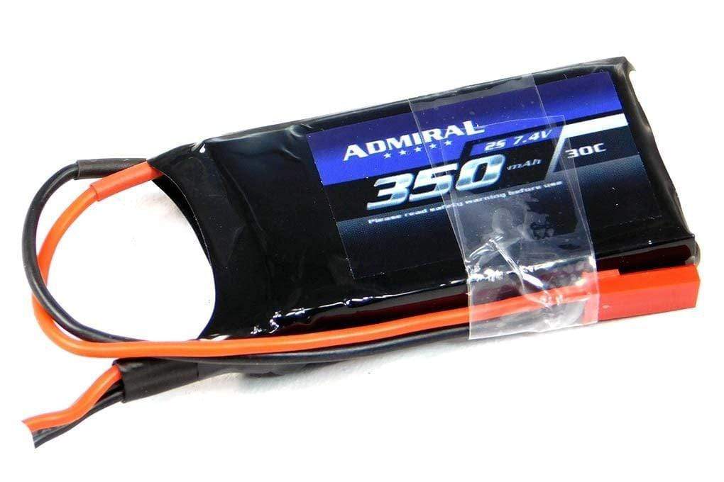 350mah 2s 7.4v lipo 60 c Spektrum SPMX3502S30 LiPo: PH2.0 RC Toys etc Buy Admiral 350mAh 2S 7.4V