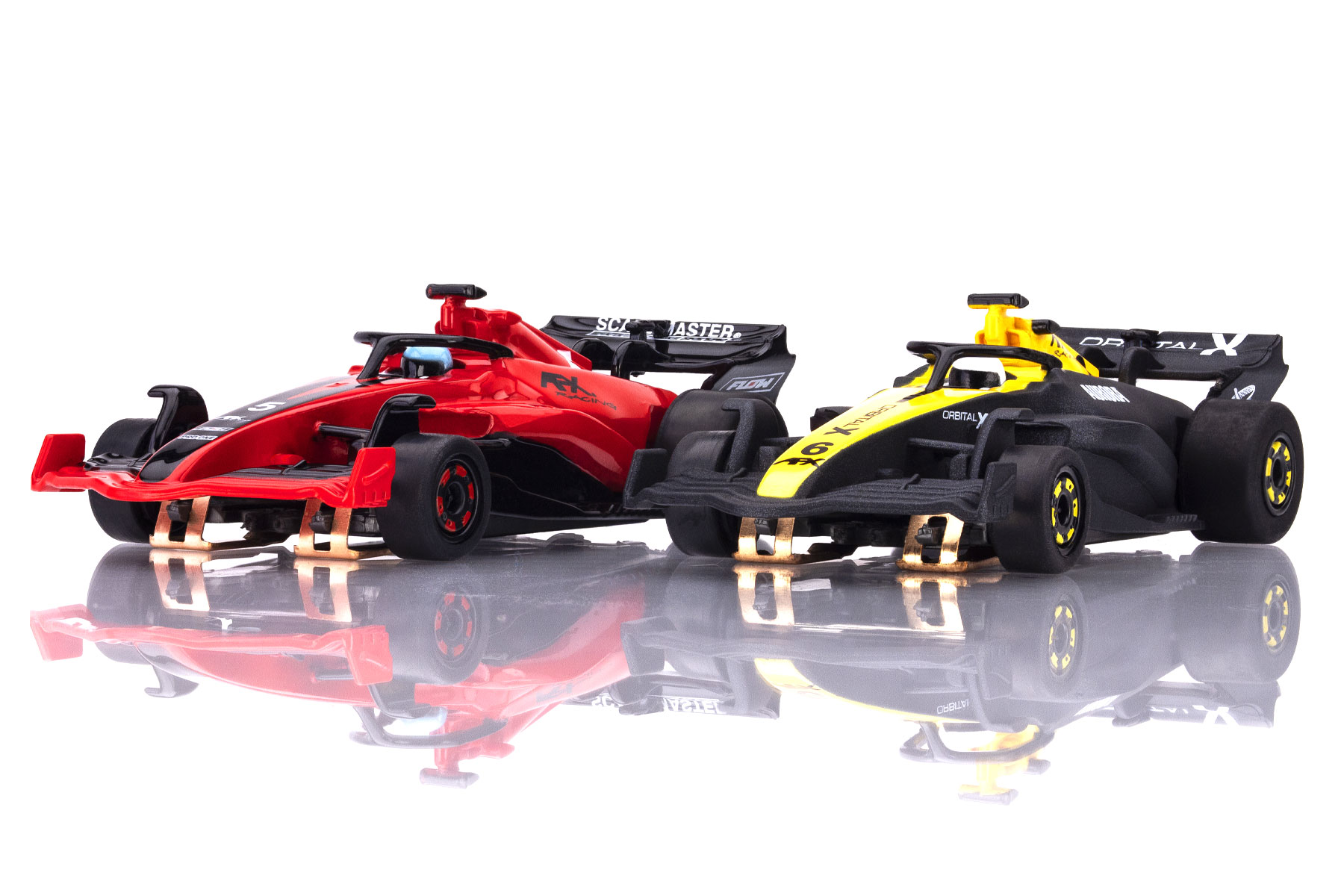 Buy AFX Mega G+ HO Scale Formula One Slot Car Two Pack