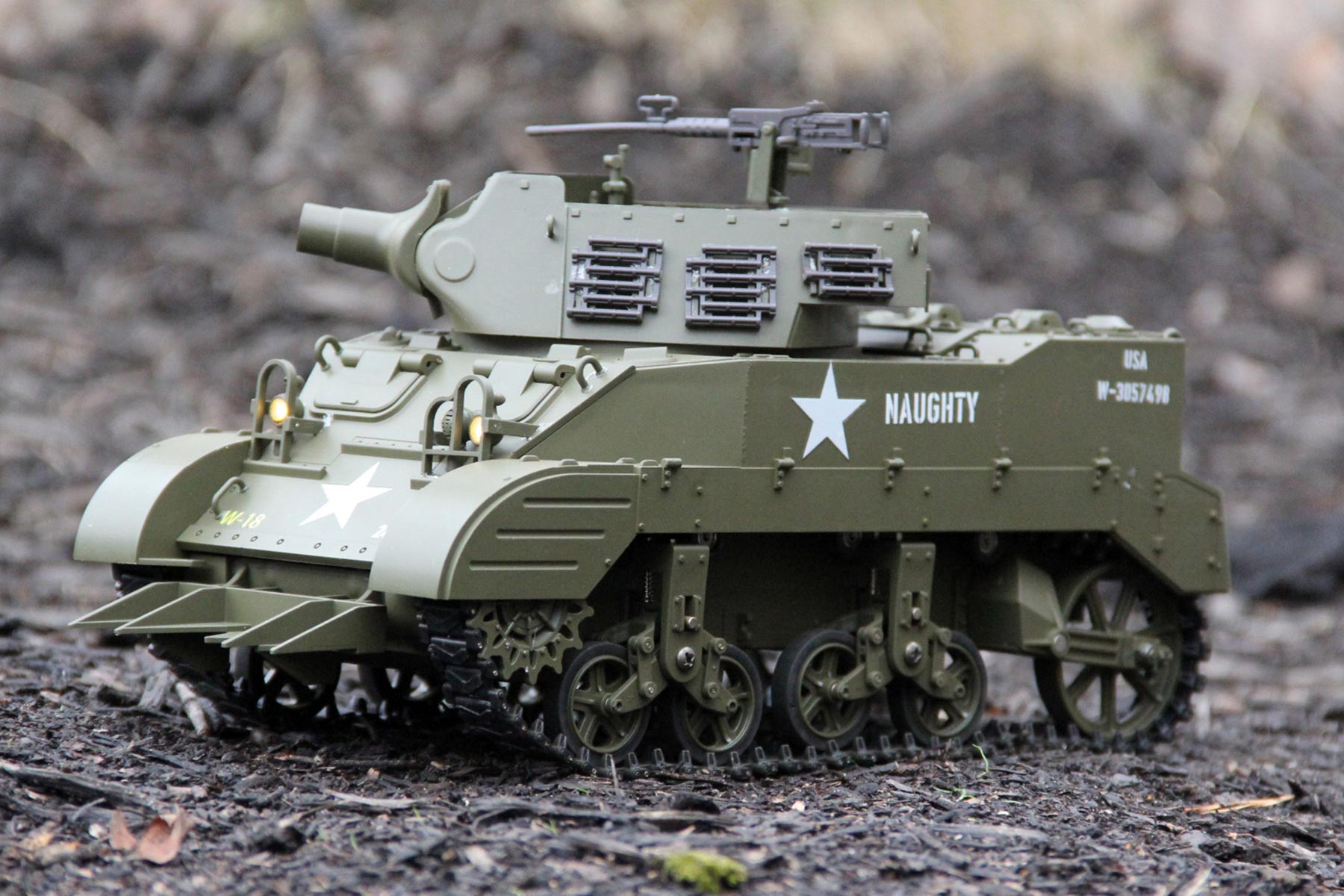 Motion RC | Coolbank US M8 Scott 1/16 Scale Motorized Howitzer - RTR