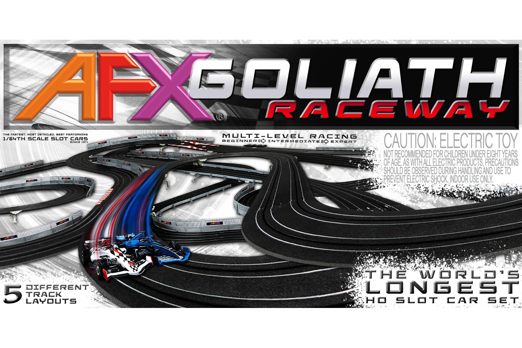 Motion RC | AFX Goliath Raceway HO Scale Slot Car Set