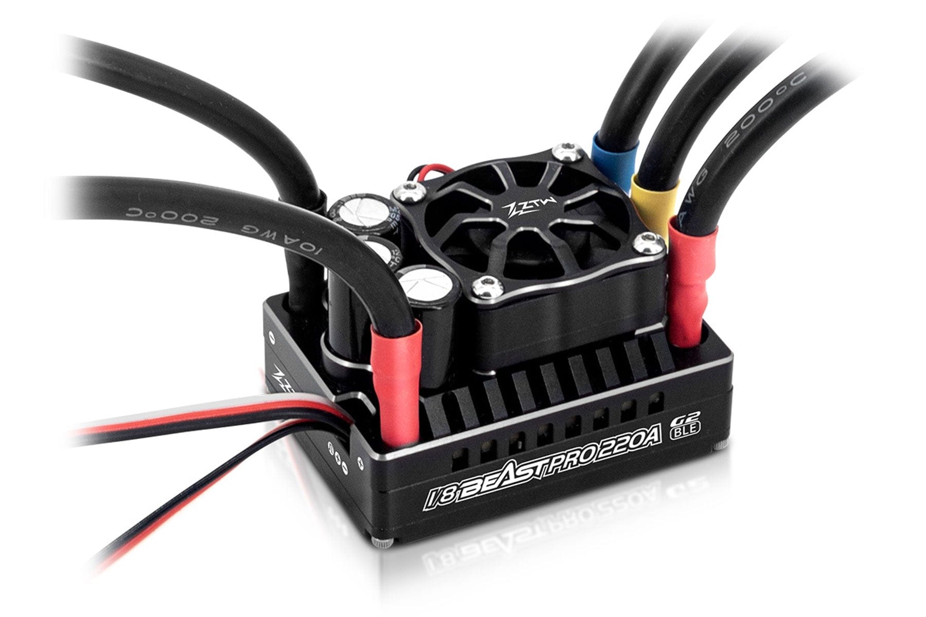 Buy ZTW Beast Pro G2 1/8 Scale 220A 2-4S Brushless Bluetooth ESC