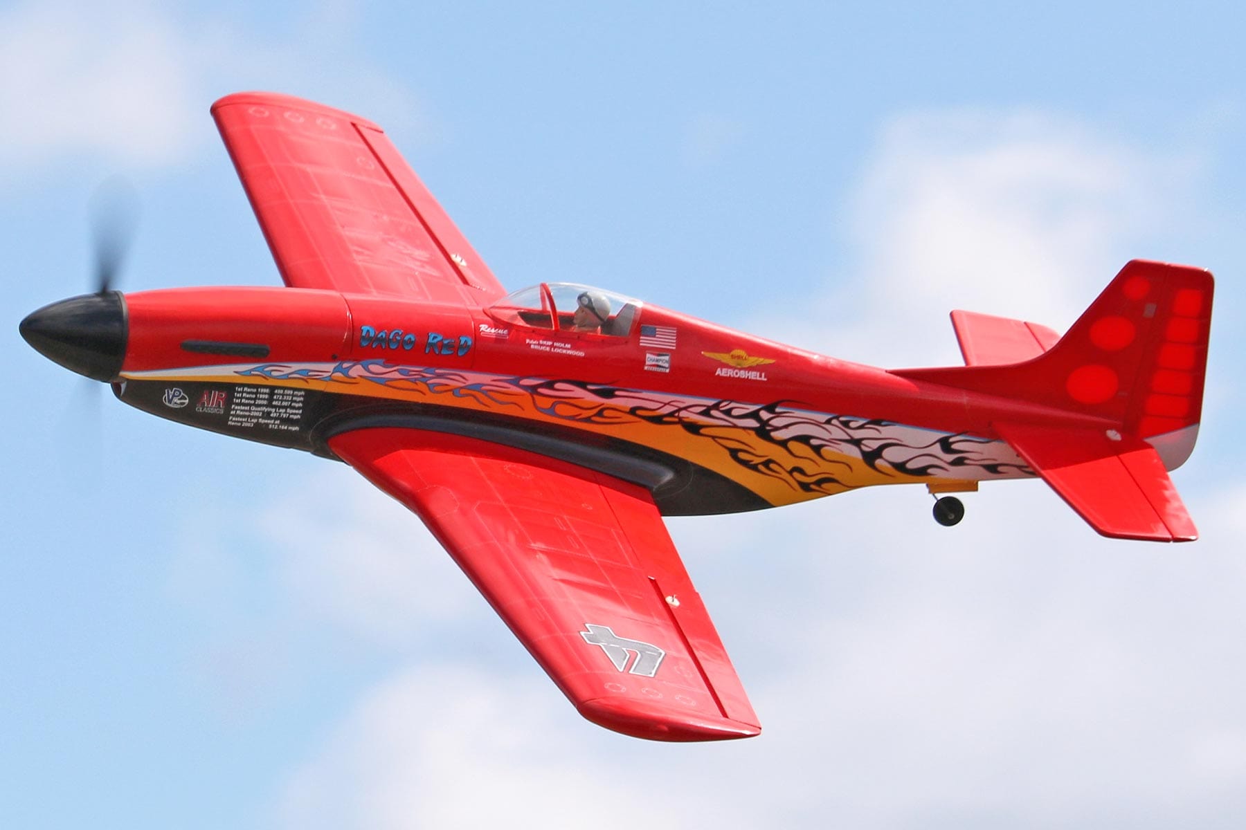 Motion RC | Nexa P-51 Mustang Dago Red 1580mm (62