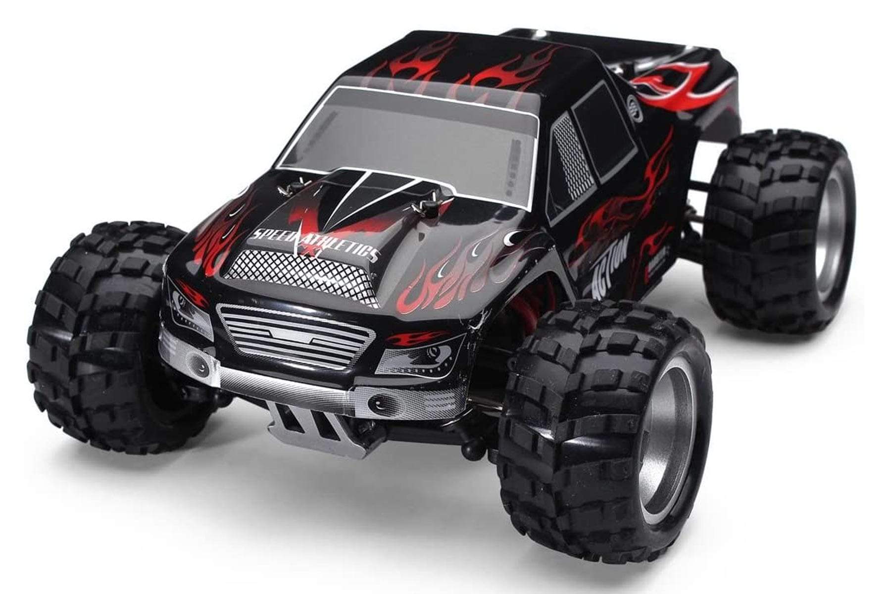 Motion RC | XK Brave 1/18 Scale 4WD Truck (Black) - RTR