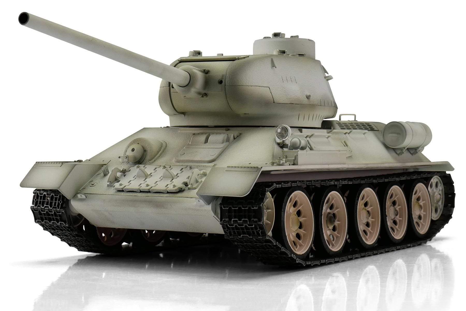 TORROトロ T34/85 砲身リコイ 戦車ラジコン　タイゲン　RC Motion RC | Torro Soviet T-34/85 1/16 Scale Medium Tank - RTR