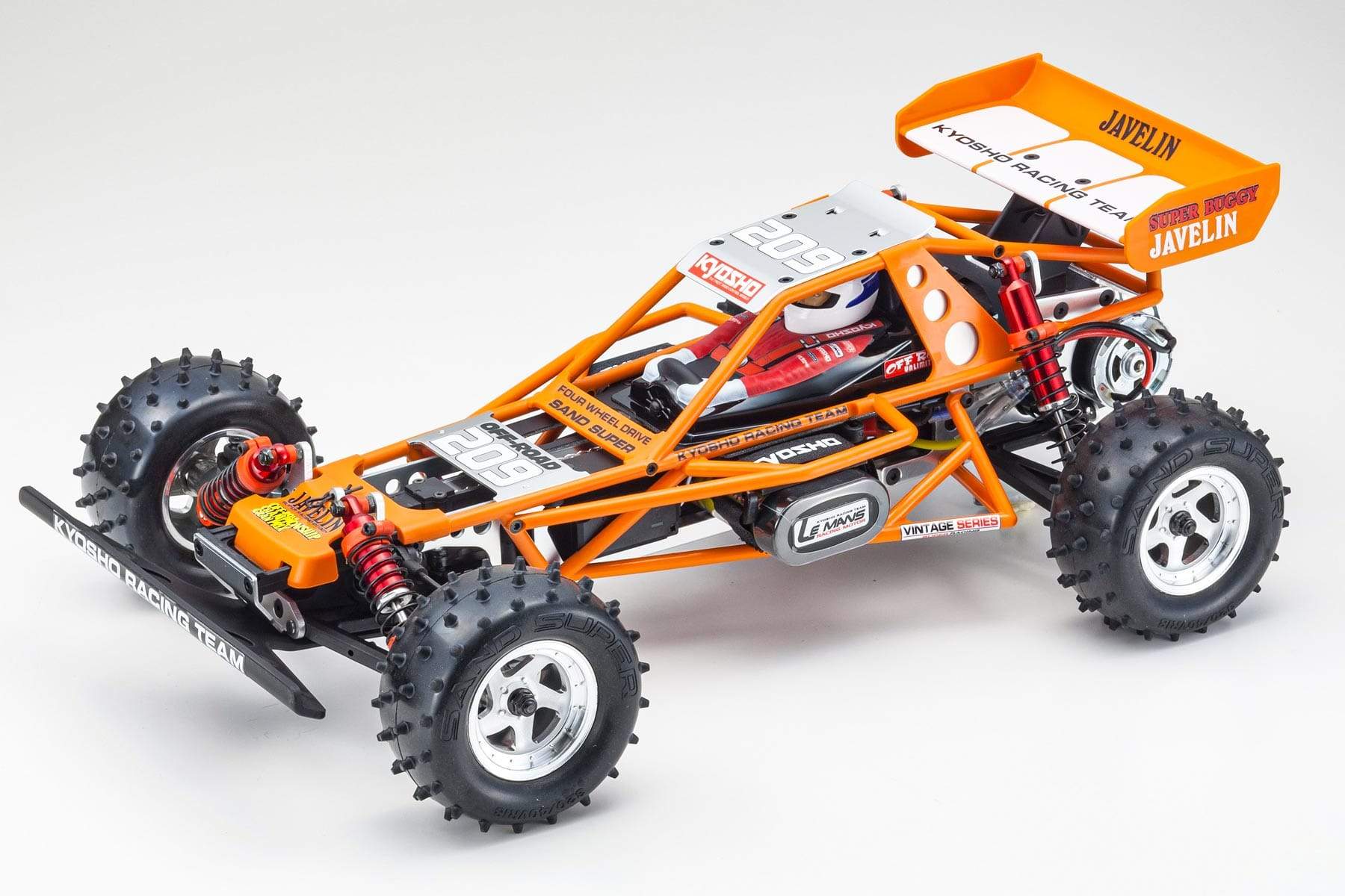 Motion RC | Kyosho Javelin Orange 1/10 Scale 4WD Buggy - KIT