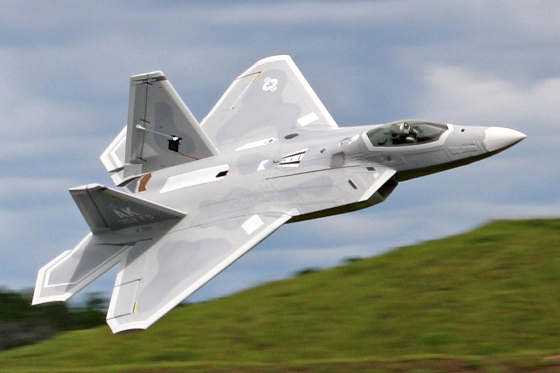 ブライトアップ Motion RC | Freewing F-22 Raptor 70mm EDF Jet – ARF PLUS