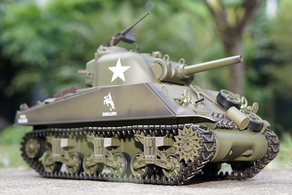 Buy Heng Long USA M4A3 Sherman Upgrade Edition 1/16 Scale Battle
